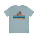 Flagler Beach, Florida T-Shirt - Retro Palm Tree Unisex Flagler Beach Shirt-28
