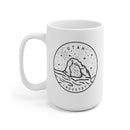 Utah Mug - State Design White Ceramic Utah Mug (11oz & 15oz)-1
