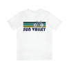 Sun Valley T-Shirt - Retro Mountain Bike Adult Unisex Sun Valley, Idaho T Shirt