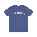 California T-Shirt - Paint Text Unisex California Shirt-13
