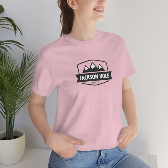 Jackson Hole, Wyoming T-Shirt - Altitude Badge Unisex Jackson Hole Shirt