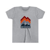Breckenridge Youth T-Shirt - Mountain Lines Colorado Kid's TShirt