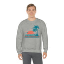 Anna Maria Island, Florida Sweatshirt - Unisex Retro Palm Tree Crewneck Anna Maria Island Sweatshirt-23