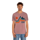 Bend, Oregon T-Shirt - Retro Mountain Unisex Bend Shirt-3