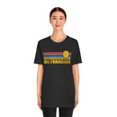 San Francisco, California T-Shirt - Retro Sun Unisex San Francisco T Shirt-11