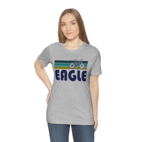 Eagle T-Shirt - Retro Mountain Bike Adult Unisex Eagle, Colorado T Shirt