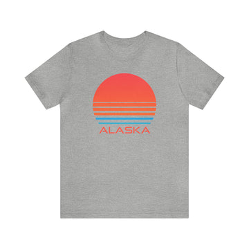 Buy athletic-heather Alaska T-Shirt - Retro 80s Unisex Alaska Shirt