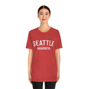 Seattle, Washington Shirt - Paint Text Unisex Seattle T-Shirt-20