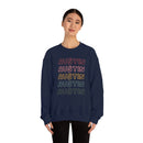 Austin, Texas Sweatshirt - Retro Five Color Unisex-26