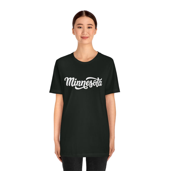 Minnesota T-Shirt - Hand Lettered Unisex Minnesota Shirt