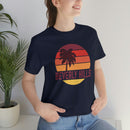 Beverly Hills, California T-Shirt - Retro Palm Tree Unisex Beverly Hills Shirt-55