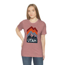 Utah T-Shirt - Retro Mountain Unisex Utah Shirt-22