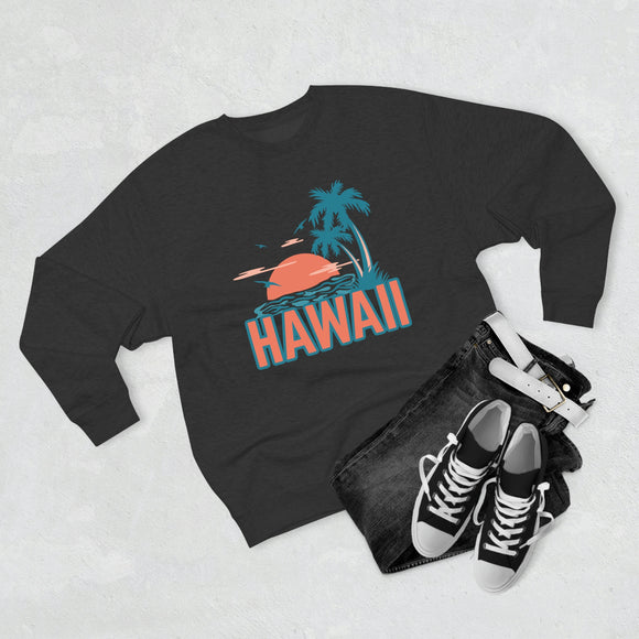 Premium Hawaii Sweatshirt - Unisex Premium Crewneck Sweatshirt