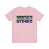 Wydaho T-Shirt - Retro Mountain Bike Adult Unisex Wydaho T Shirt