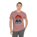 Alaska T-Shirt - Retro Mountain Unisex Alaska Shirt-23