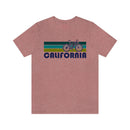 California T-Shirt - Retro Mountain Bike Adult Unisex California T Shirt-19