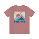 Park City Shirt, Utah Retro T-Shirt, Colorful Utah tee, Park City Mountain Shirt-1