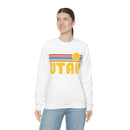 Utah Sweatshirt - Retro Sunrise Unisex-5