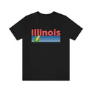 Illinois T-Shirt - Retro Corn Unisex Illinois Shirt-10
