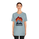 Wyoming T-Shirt - Retro Mountain Unisex Wyoming Shirt-2