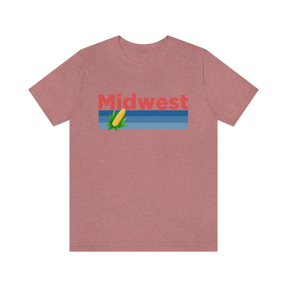 Midwest T-Shirt - Retro Corn Unisex Midwest Shirt