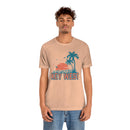 Key West, Florida T-Shirt - Retro Palm Tree & Beach Unisex Key West Shirt-28