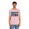 Utah T-Shirt - Retro Mountain Bike Adult Unisex Utah T Shirt