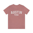 Austin, Texas Shirt - Paint Text Unisex Austin T-Shirt-4
