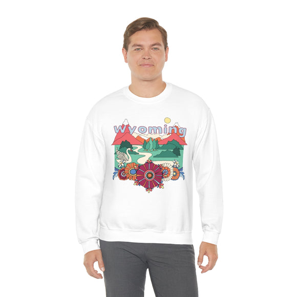 Wyoming Sweatshirt - Boho / Hippie Unisex