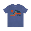 Bend, Oregon T-Shirt - Retro Mountain Unisex Bend Shirt-46