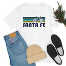 Santa Fe T-Shirt - Retro Mountain Bike Adult Unisex Santa Fe, New Mexico T Shirt-16