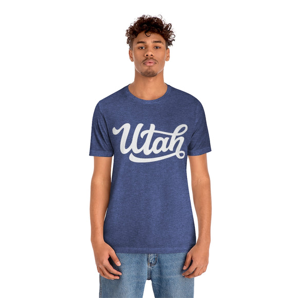 Utah T-Shirt - Hand Lettered Unisex Utah Shirt