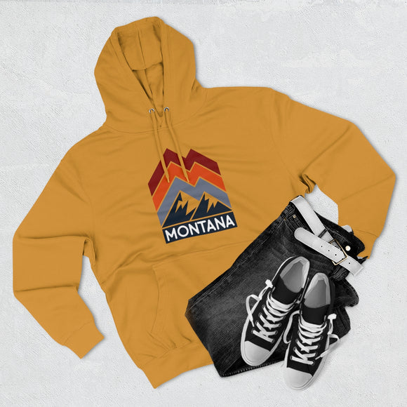Premium Montana Hoodie - Retro Unisex Sweatshirt