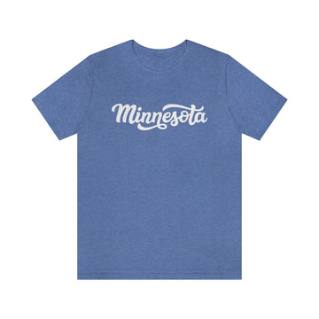 Minnesota T-Shirt - Hand Lettered Unisex Minnesota Shirt