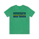 Lake Tahoe T-Shirt - Retro Mountain Bike Adult Unisex Lake Tahoe, Idaho T Shirt-1