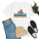 Puerto Vallarta T-Shirt - Retro Palm Tree Unisex Puerto Vallarta Shirt-16