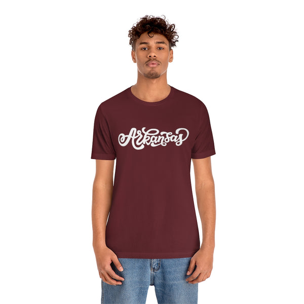 Arkansas T-Shirt - Hand Lettered Unisex Arkansas Shirt