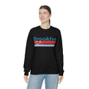 Brooklyn, New York Sweatshirt Retro Bike - Unisex Adult Crewneck Brooklyn Sweatshirt-13