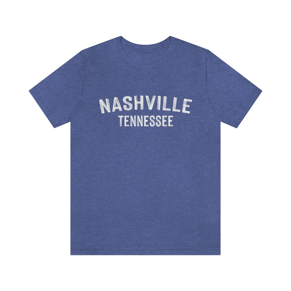 Nashville, Tennessee Shirt - Paint Text Unisex Nashville T-Shirt
