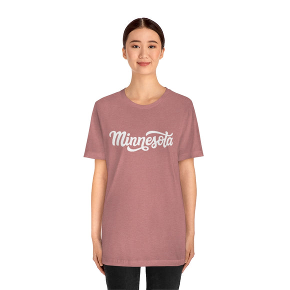 Minnesota T-Shirt - Hand Lettered Unisex Minnesota Shirt
