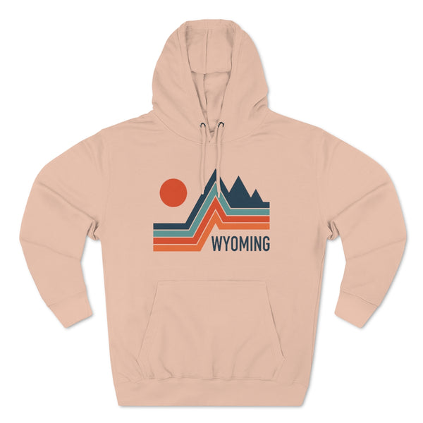 Premium Wyoming Hoodie - Retro Unisex Sweatshirt