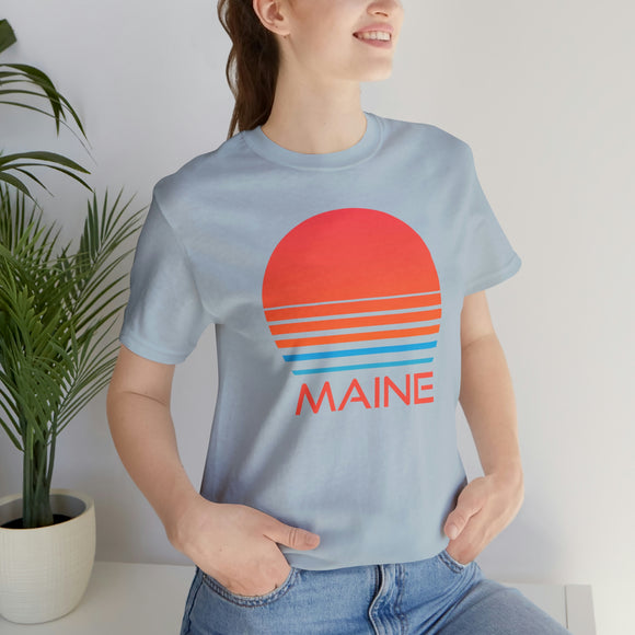 Maine T-Shirt - Retro 80s Unisex Maine Shirt