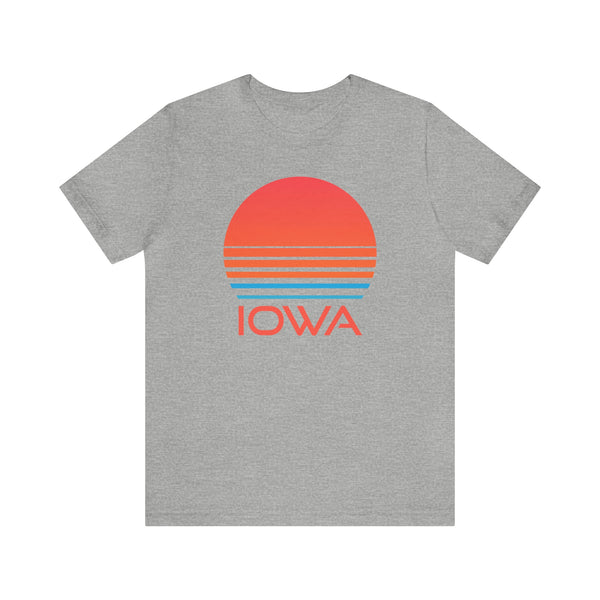 Iowa T-Shirt - Retro 80s Unisex Iowa Shirt
