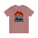 Fort Collins, Colorado T-Shirt - Retro Mountain Unisex Fort Collins Shirt-19