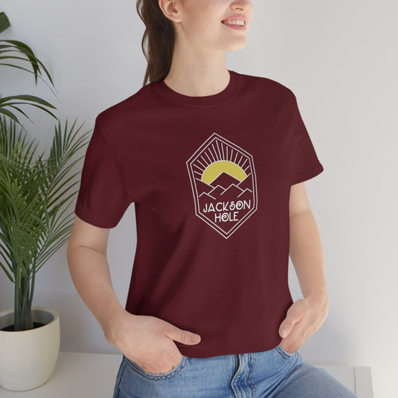 Jackson Hole, Wyoming T-Shirt - Sun Unisex Jackson Hole Shirt