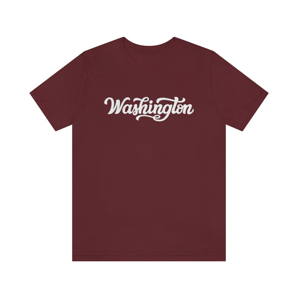 Washington T-Shirt - Hand Lettered Unisex Washington Shirt