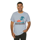 Cabo San Lucas, Mexico T-Shirt - Retro Palm Tree & Beach Unisex Cabo San Lucas Shirt-56