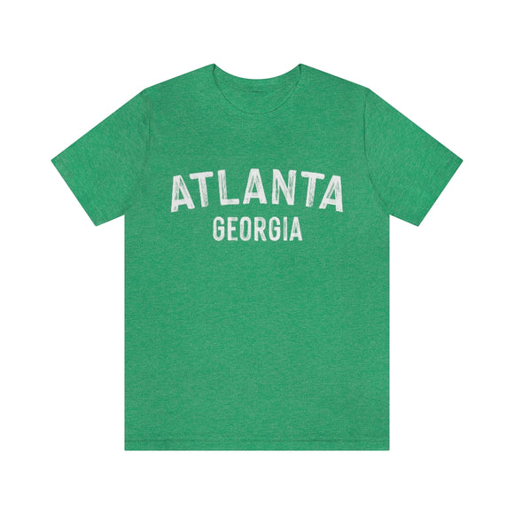 Atlanta, Georgia Shirt - Paint Text Unisex Atlanta T-Shirt