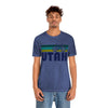 Utah T-Shirt - Retro Mountain Bike Adult Unisex Utah T Shirt