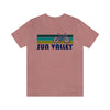 Sun Valley T-Shirt - Retro Mountain Bike Adult Unisex Sun Valley, Idaho T Shirt